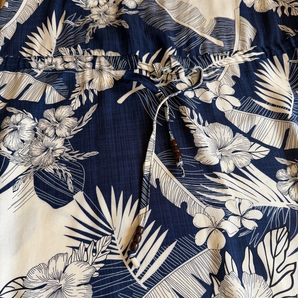 Palmwave Hawaii Women’s Sleeveless Blue & White Floral Aloha Dress Size M (NWT) - Picture 8 of 9